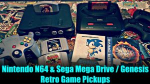 Retro Gaming – Nintendo N64 & Sega Mega Drive Genesis Pickups