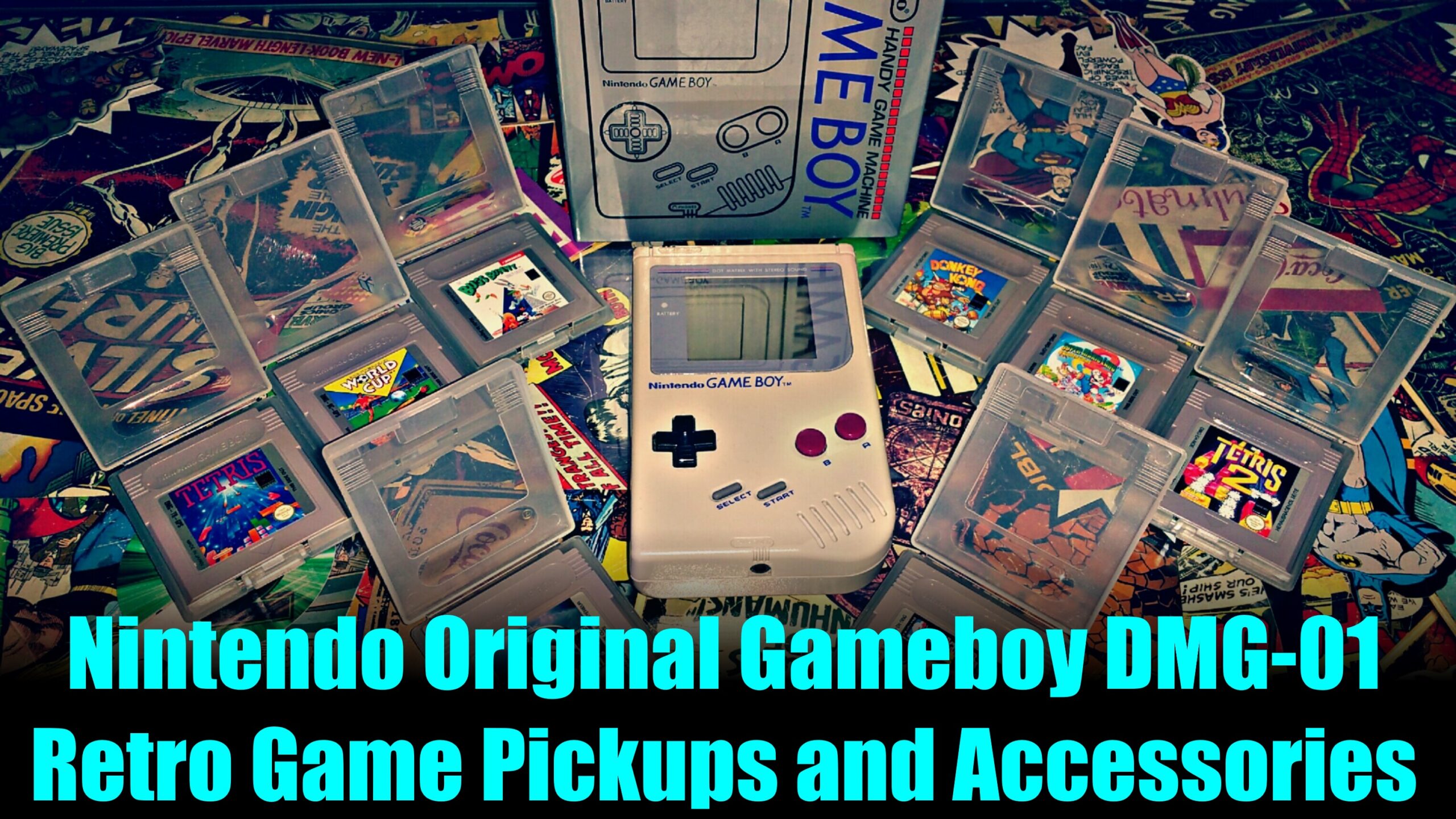 Nintendo Original Gameboy DMG 01 - Retro Game Pickups and Find