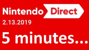 Nintendo Direct Mini 2019