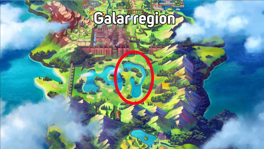 Pokemon Sword And Shield Giant Legendary Footprint